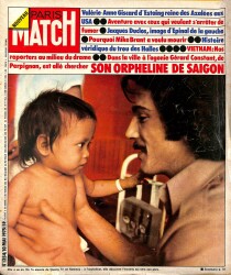 Paris Match No 1354 10 Mai 1975 - La Reine Valerie Anne NDR82910 - Gökçekoleksiyon