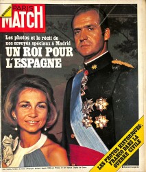 Paris Match No 1383 29 Novembre 1975 - Les Photos Et Recit De Nos Envoyes Speciaux A Madrid Un Roi Pour L espagne NDR82942 - Gökçekoleksiyon