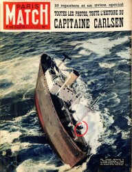 Paris Match No. 148 19 Janv. 1952 - Toutes Les Photos , Toute Lhistoire Du Capitaine Carlsen NDR77458 - Gökçekoleksiyon