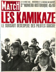 Paris Match No 854 21 Aout 1965 - Les Kamikaze Le Sursaut Desespere Des Pilotes Suicide NDR82919 - Gökçekoleksiyon