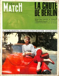 Paris Match No 892 14 Mai 1966 - Brigitte Bardot, Jeanne Moreau, Leslie Caron NDR84491 - Gökçekoleksiyon