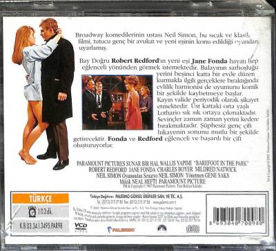 Parkta Çıplak Ayak VCD Film VCD12827 - 2