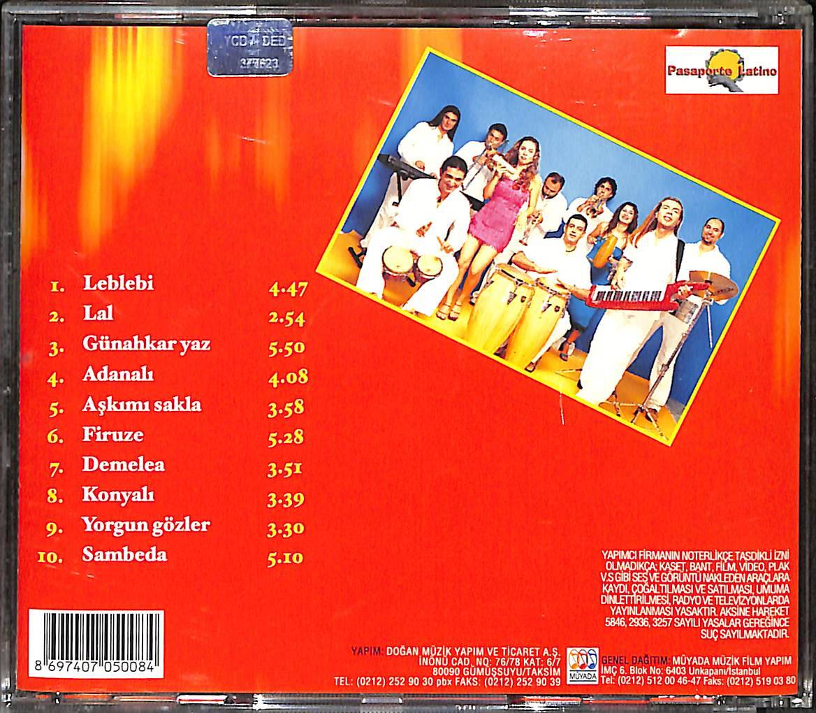 Pasaporte Latino - Latin Türküler CD (İkinci El) CD5549 - 2