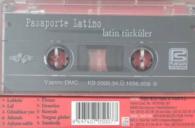 Pasaporte Latino *Latin Türküler * Kaset KST11178 - 2
