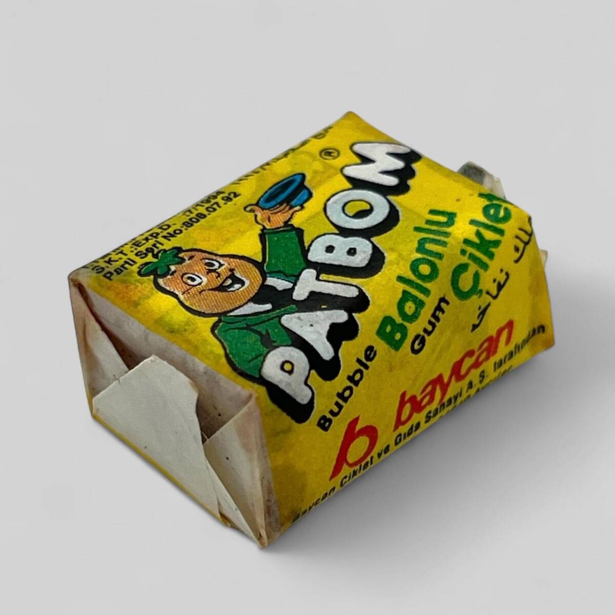 PATBOM (BAYCAN) 1994 Balonlu Çiklet Sakız # SKZ1795 - 1