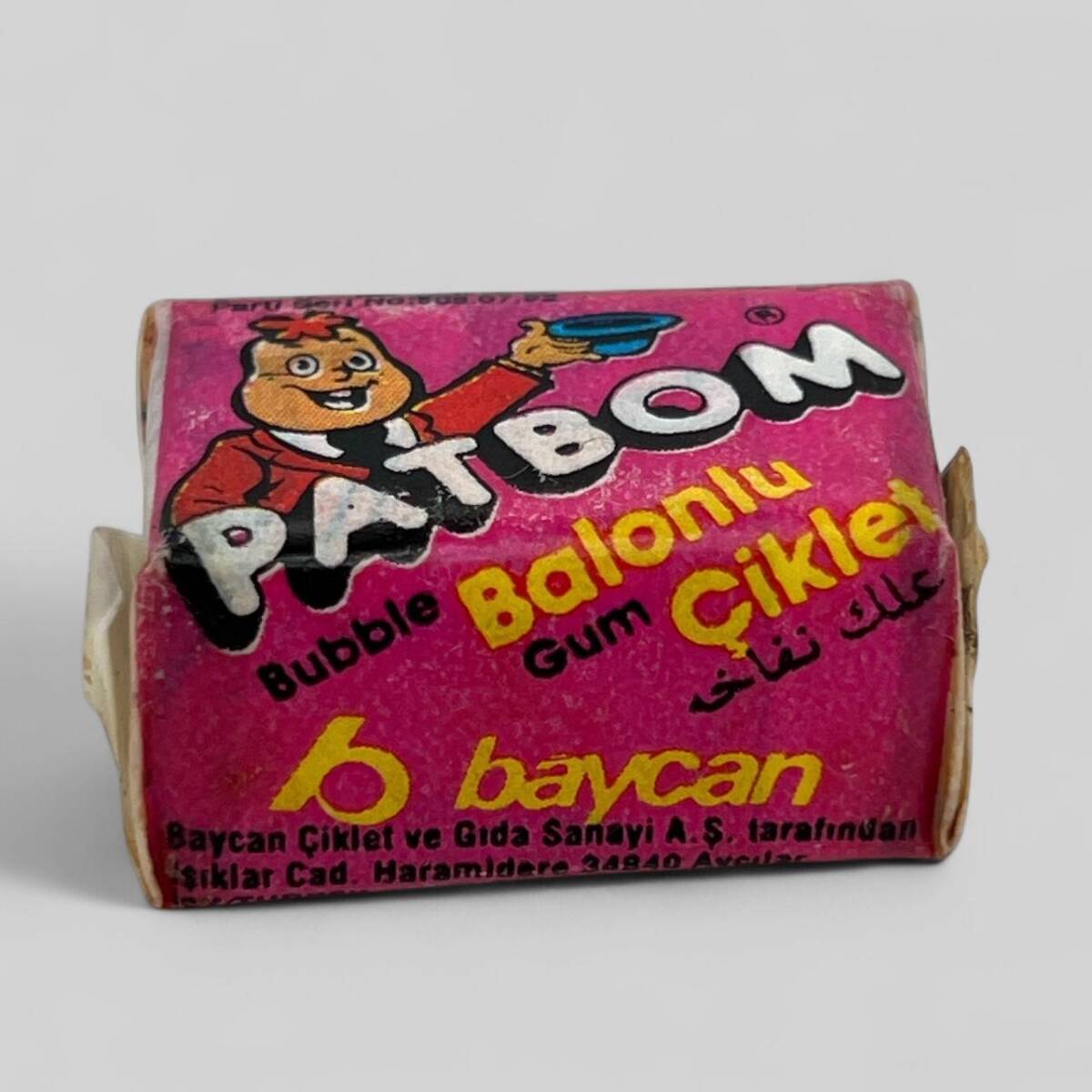 PATBOM (BAYCAN) 1994 Balonlu Çiklet Sakız # SKZ1797 - 2