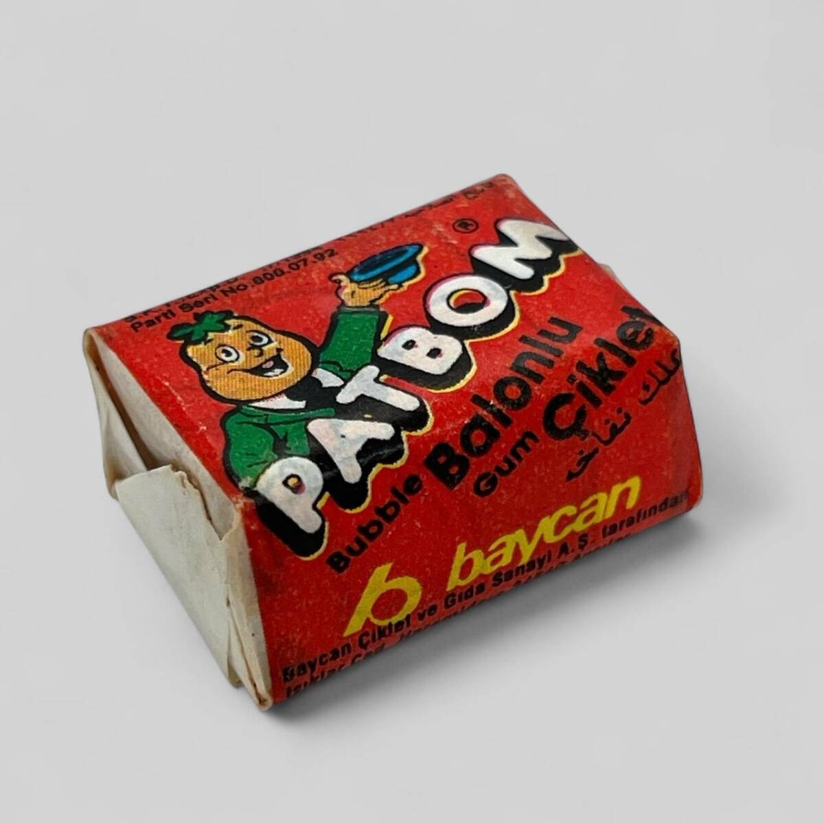 PATBOM (BAYCAN) 1994 Balonlu Çiklet Sakız # SKZ1793 - 1