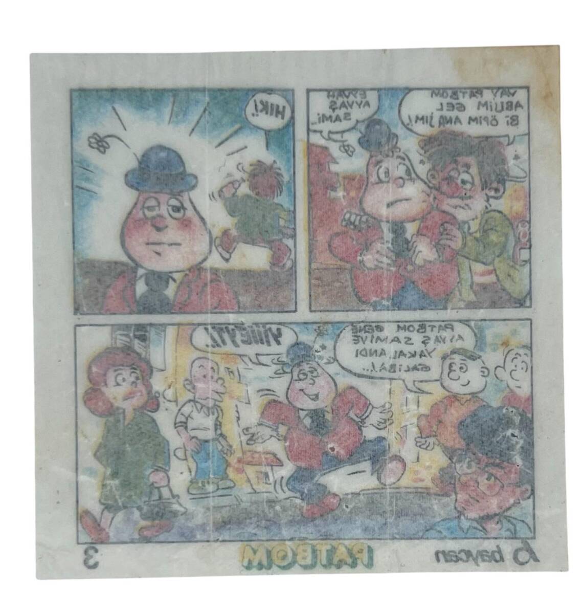 PATBOM Baycan Sakız Kağıdı No 3 Sakız Kağıdı Stickers SKZ920 - 2