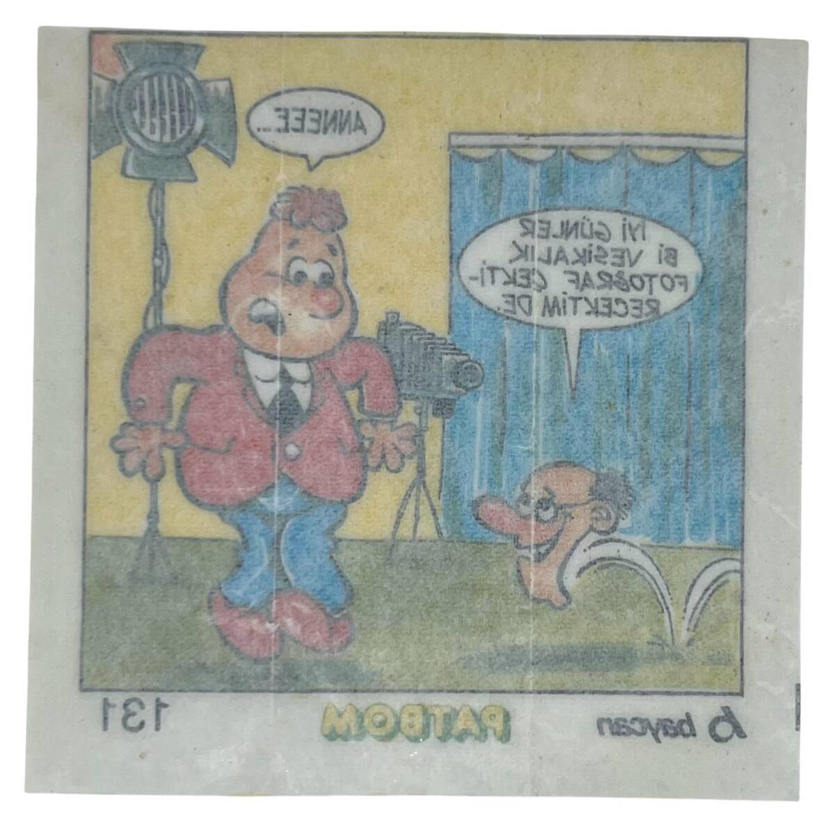 PATBOM Baycan Sakız Kağıdı No 131 Sakız Kağıdı Stickers SKZ957 - 2