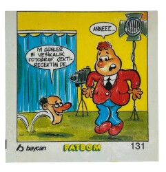 PATBOM Baycan Sakız Kağıdı No 131 Sakız Kağıdı Stickers SKZ957 - 3