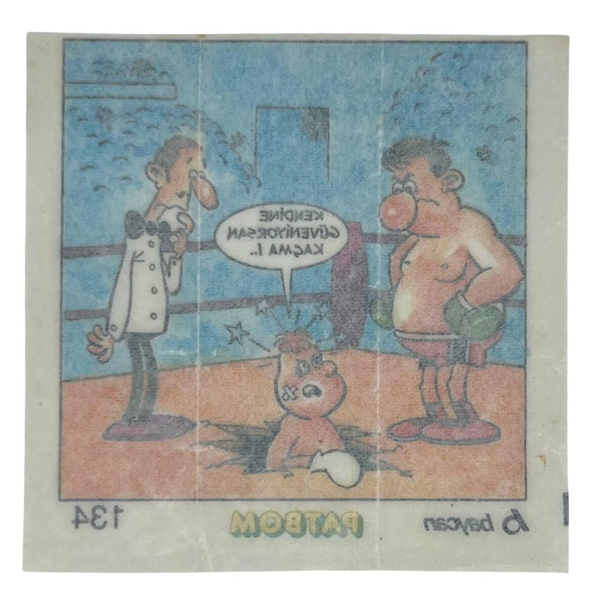 PATBOM Baycan Sakız Kağıdı No 134 Sakız Kağıdı Stickers SKZ958 - 2
