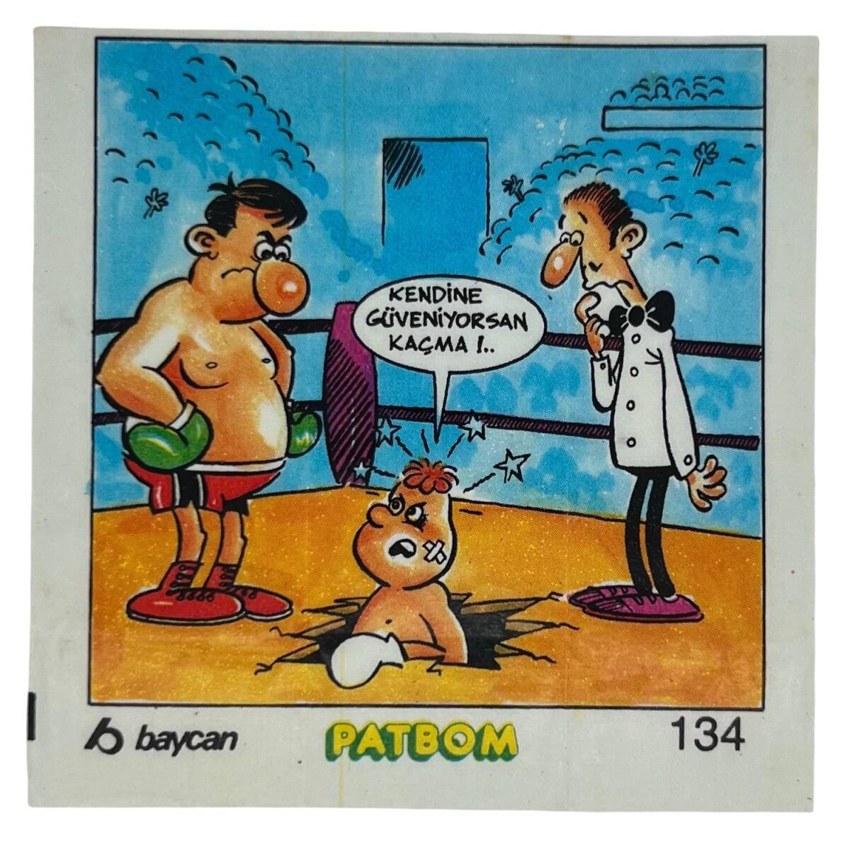 PATBOM Baycan Sakız Kağıdı No 134 Sakız Kağıdı Stickers SKZ958 - 3