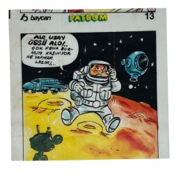 PATBOM Baycan Sakız Kağıdı No 14 Sakız Kağıdı Stickers SKZ9225 - 1
