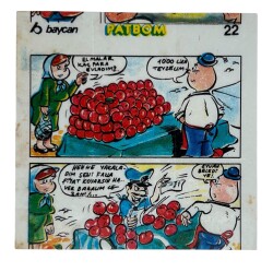 PATBOM Baycan Sakız Kağıdı No 22 Sakız Kağıdı Stickers SKZ9229 - 3