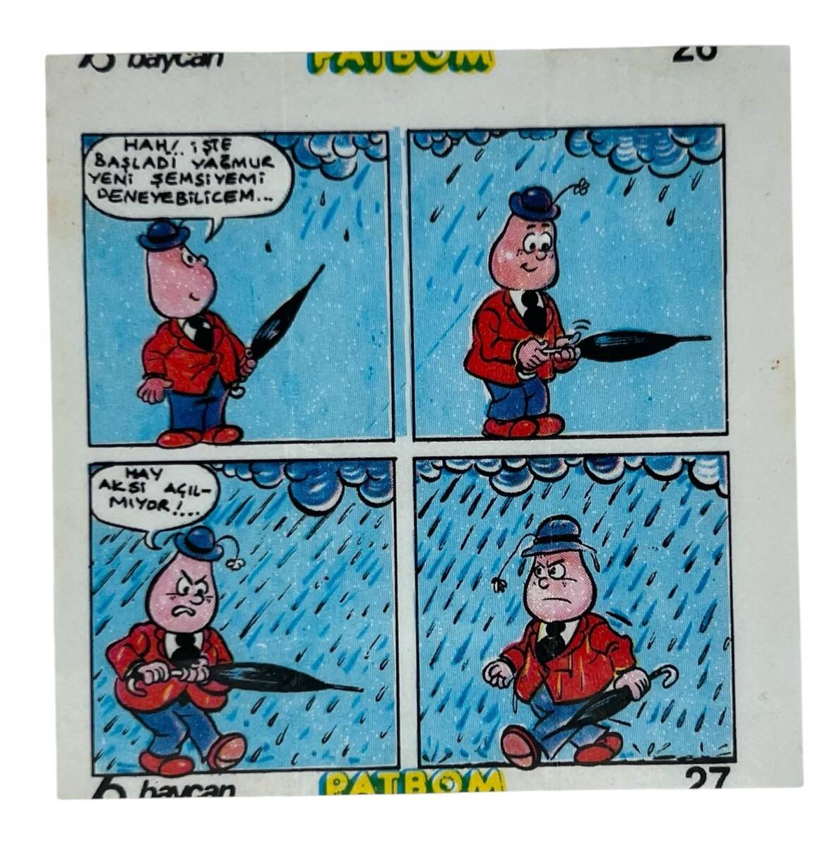 PATBOM Baycan Sakız Kağıdı No 27 Sakız Kağıdı Stickers SKZ9233 - 1