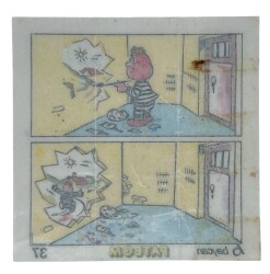 PATBOM Baycan Sakız Kağıdı No 37 Sakız Kağıdı Stickers SKZ939 - 2