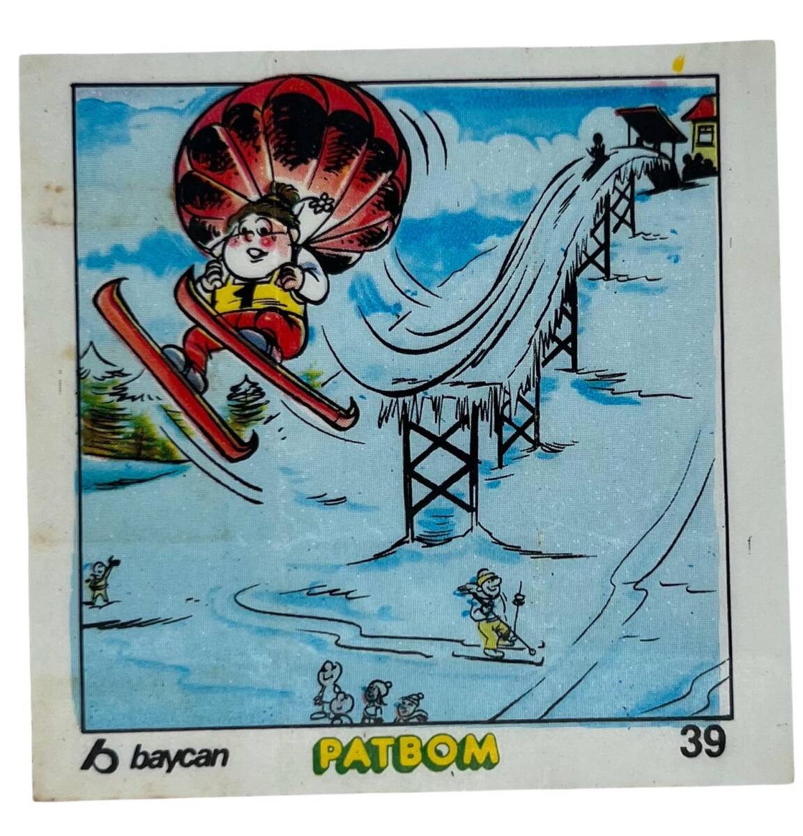 PATBOM Baycan Sakız Kağıdı No 39 Sakız Kağıdı Stickers SKZ940 - 1