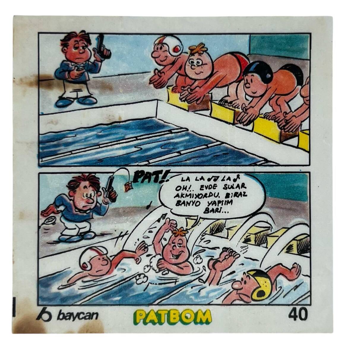 PATBOM Baycan Sakız Kağıdı No 40 Sakız Kağıdı Stickers SKZ941 - 1