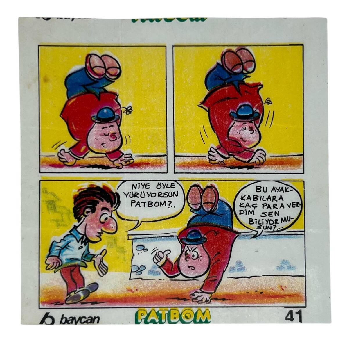 PATBOM Baycan Sakız Kağıdı No 41 Sakız Kağıdı Stickers SKZ942 - 3