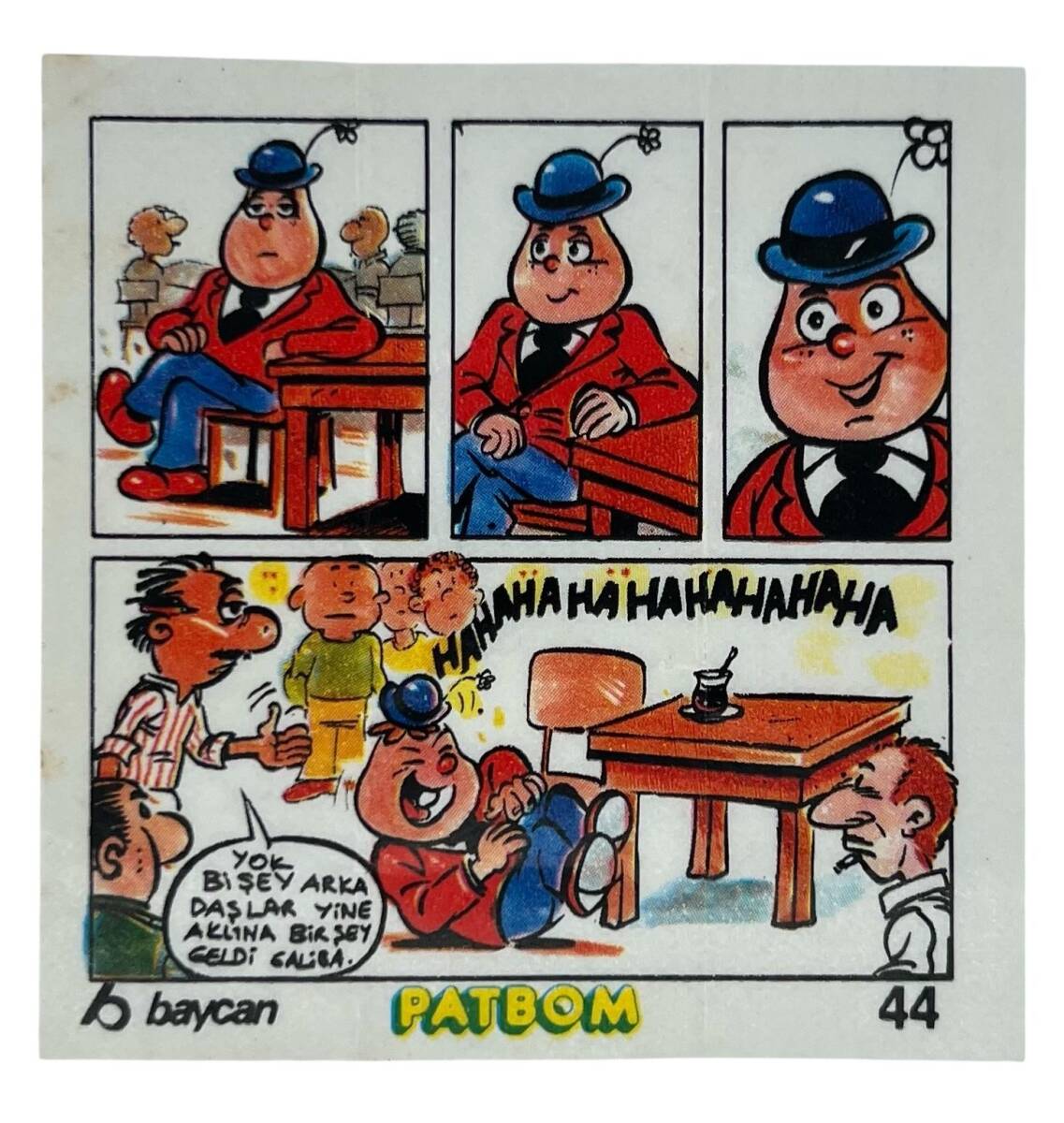 PATBOM Baycan Sakız Kağıdı No 44 Sakız Kağıdı Stickers SKZ944 - 1