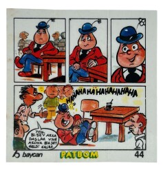 PATBOM Baycan Sakız Kağıdı No 44 Sakız Kağıdı Stickers SKZ944 - 3