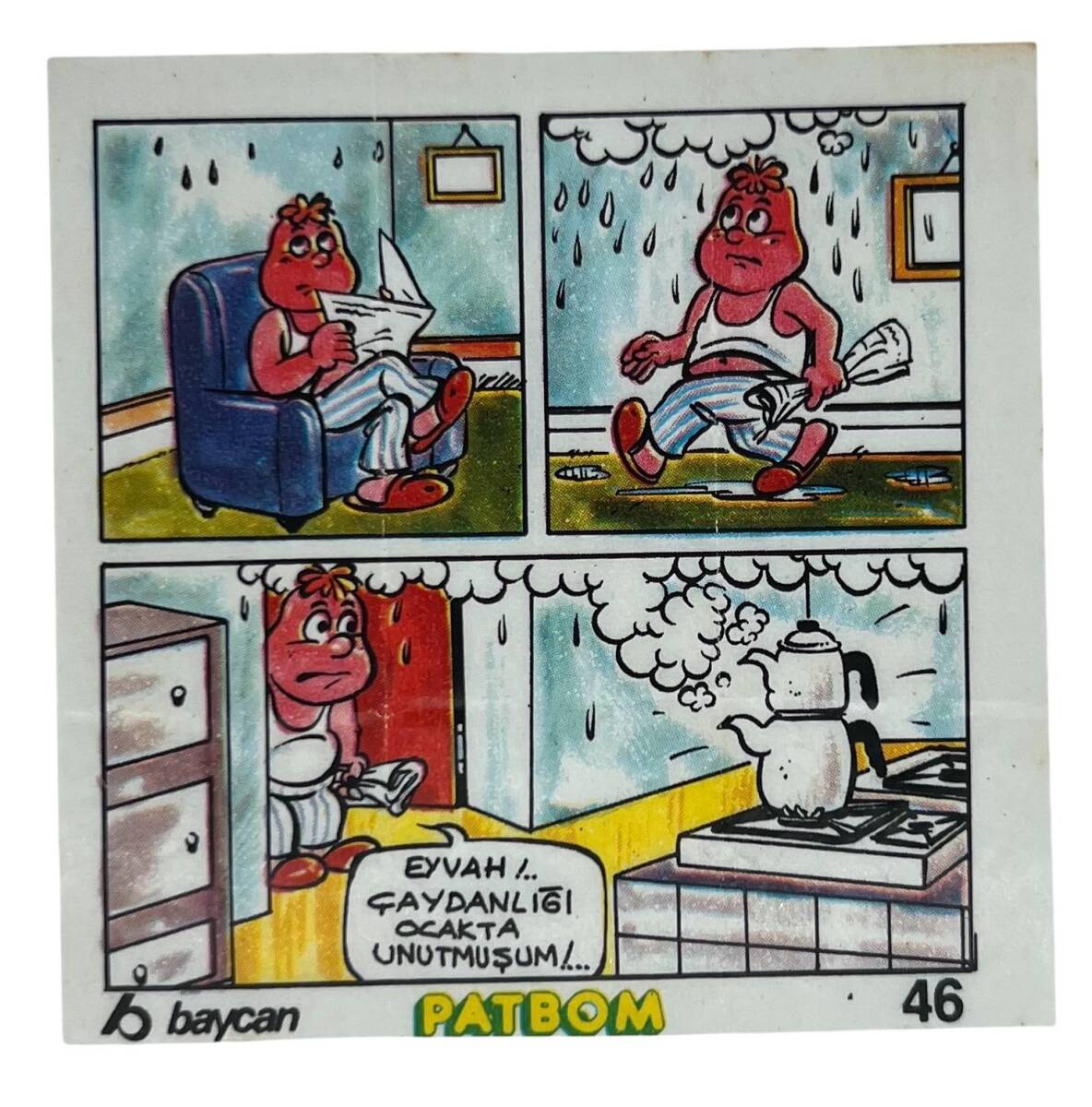 PATBOM Baycan Sakız Kağıdı No 46 Sakız Kağıdı Stickers SKZ945 - 1