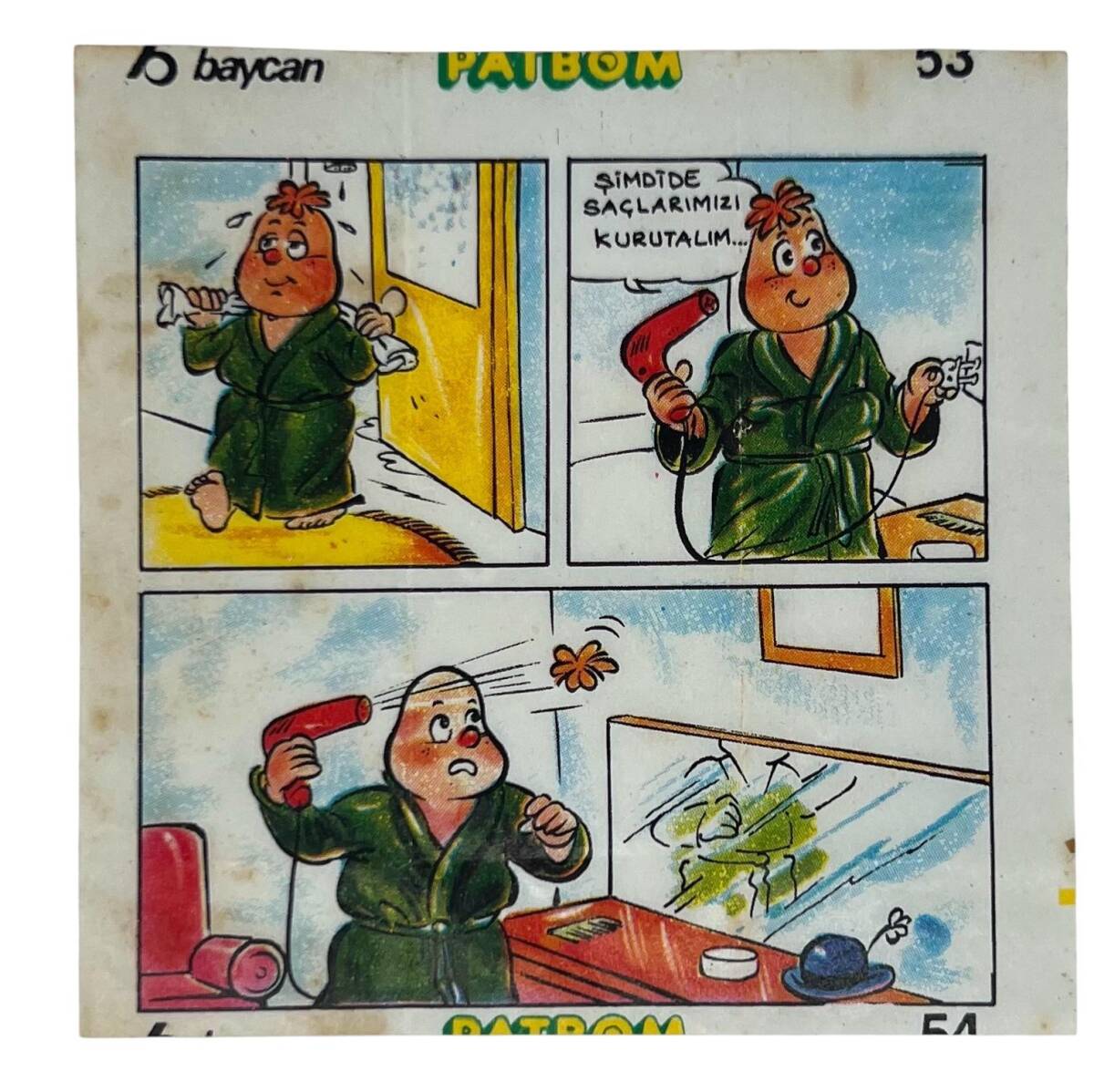 PATBOM Baycan Sakız Kağıdı No 54 Sakız Kağıdı Stickers SKZ948 - 3