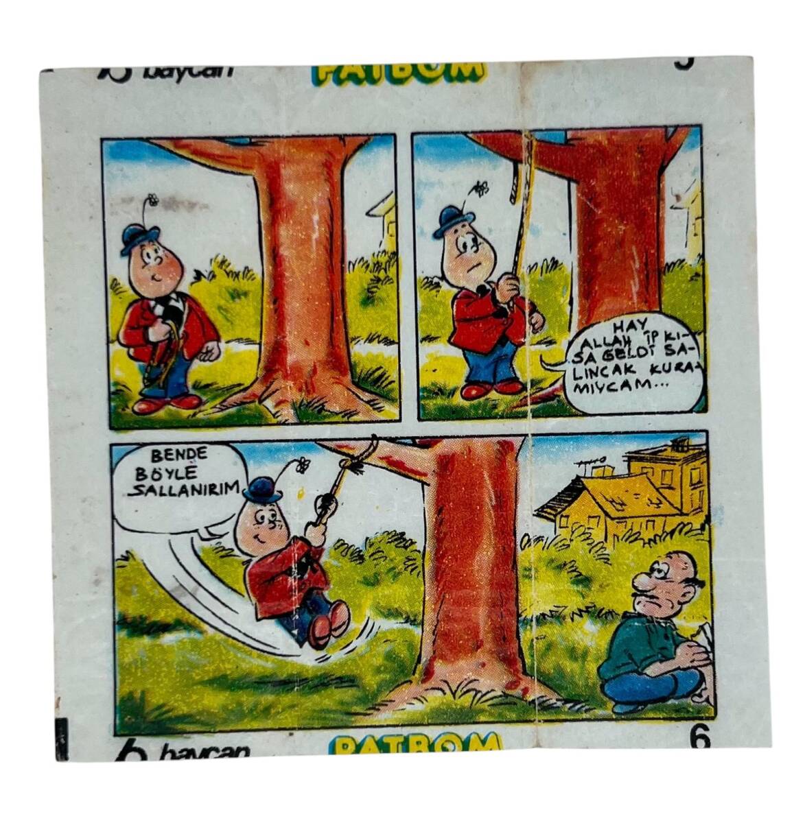 PATBOM Baycan Sakız Kağıdı No 6 Sakız Kağıdı Stickers SKZ9221 - 1