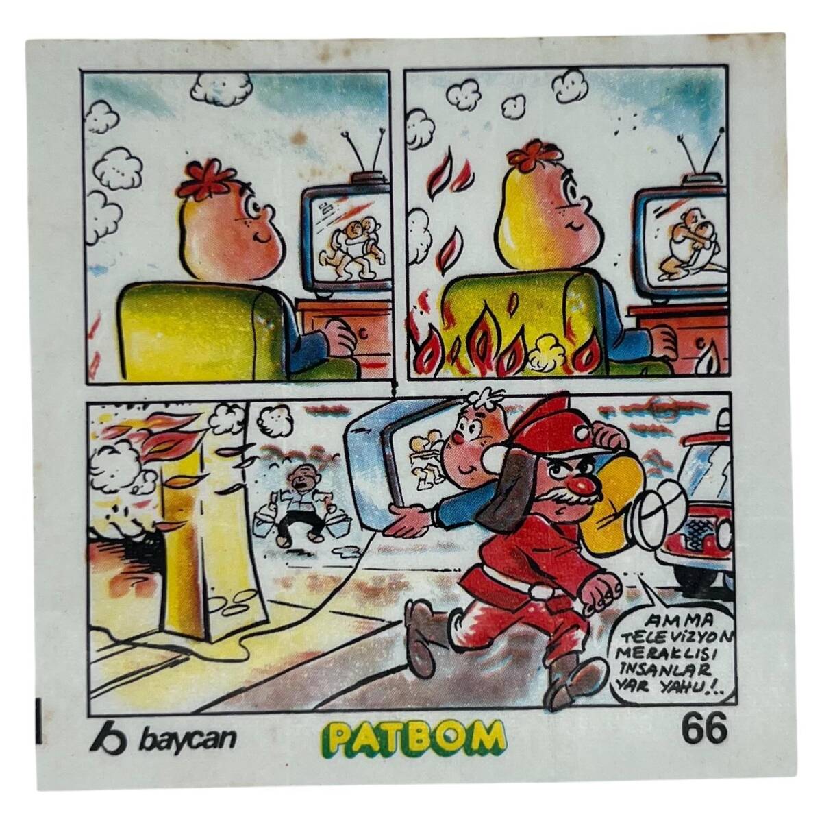 PATBOM Baycan Sakız Kağıdı No 66 Sakız Kağıdı Stickers SKZ953 - 1