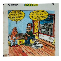 PATBOM Baycan Sakız Kağıdı No 9 Sakız Kağıdı Stickers SKZ9223 - 3