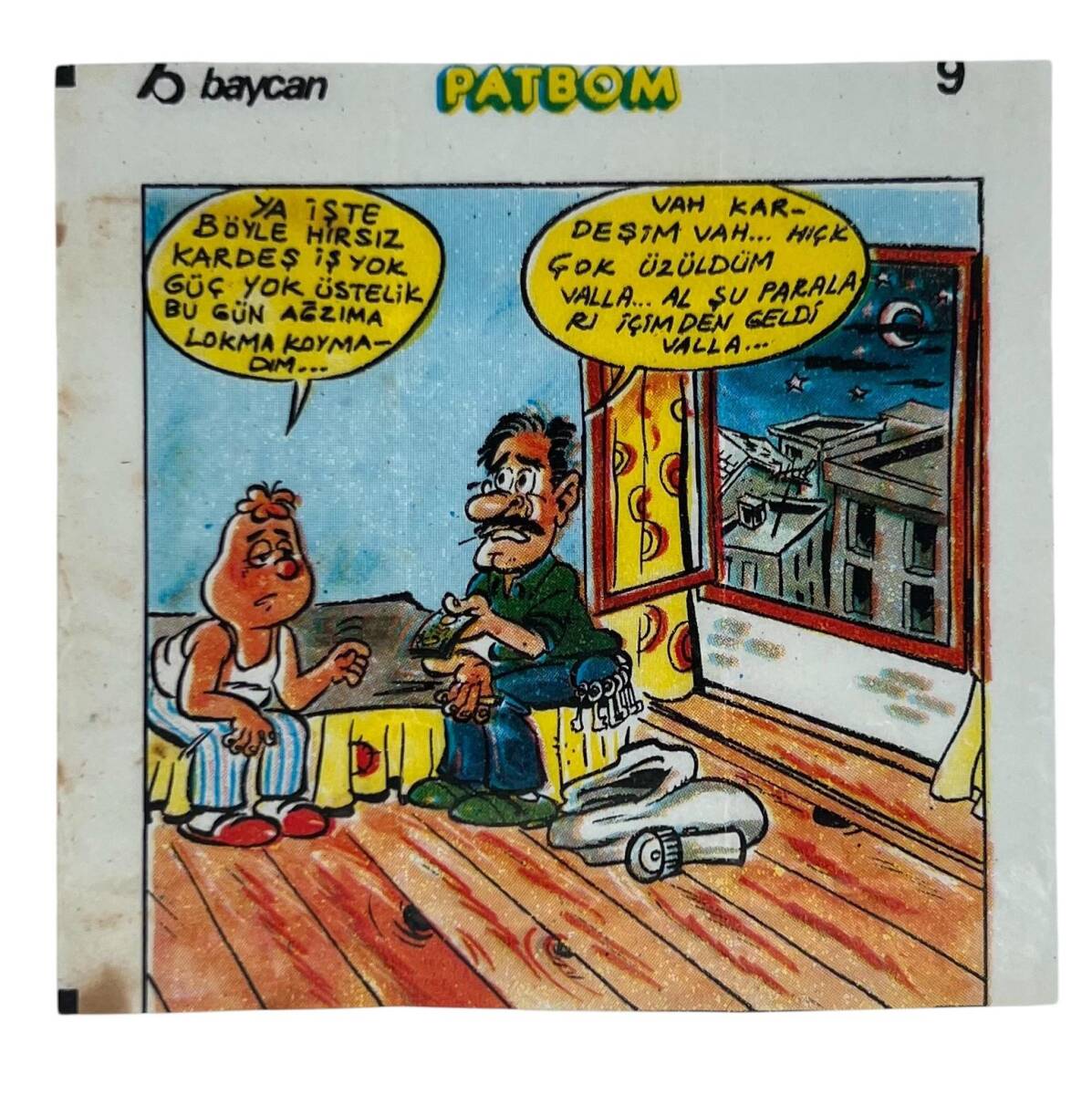 PATBOM Baycan Sakız Kağıdı No 9 Sakız Kağıdı Stickers SKZ9223 - 3