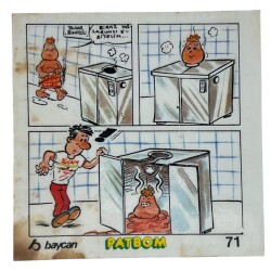 PATBOM Baycan Sakız Kağıdı No 71 Sakız Kağıdı Stickers SKZ954 - 3