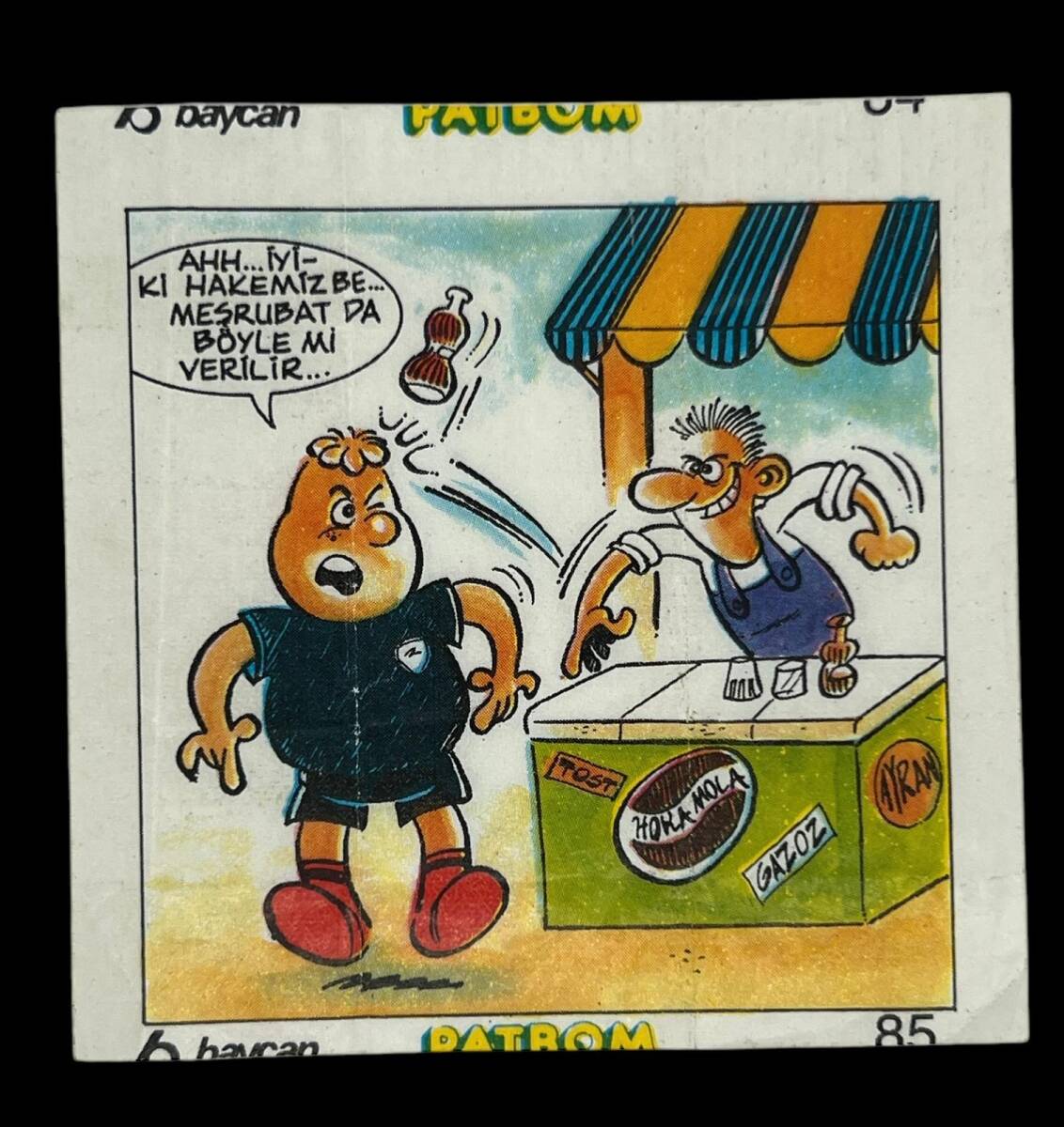 PATBOM Baycan Sakız Kağıdı No 85 Sakız Kağıdı Stickers SKZ840 - 1