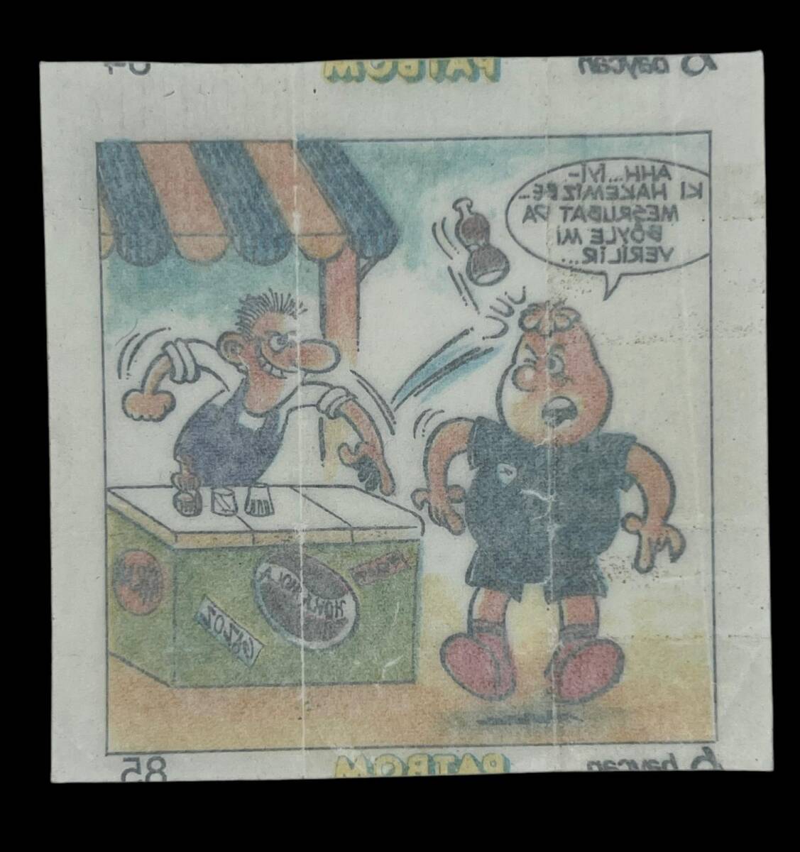 PATBOM Baycan Sakız Kağıdı No 85 Sakız Kağıdı Stickers SKZ840 - 2