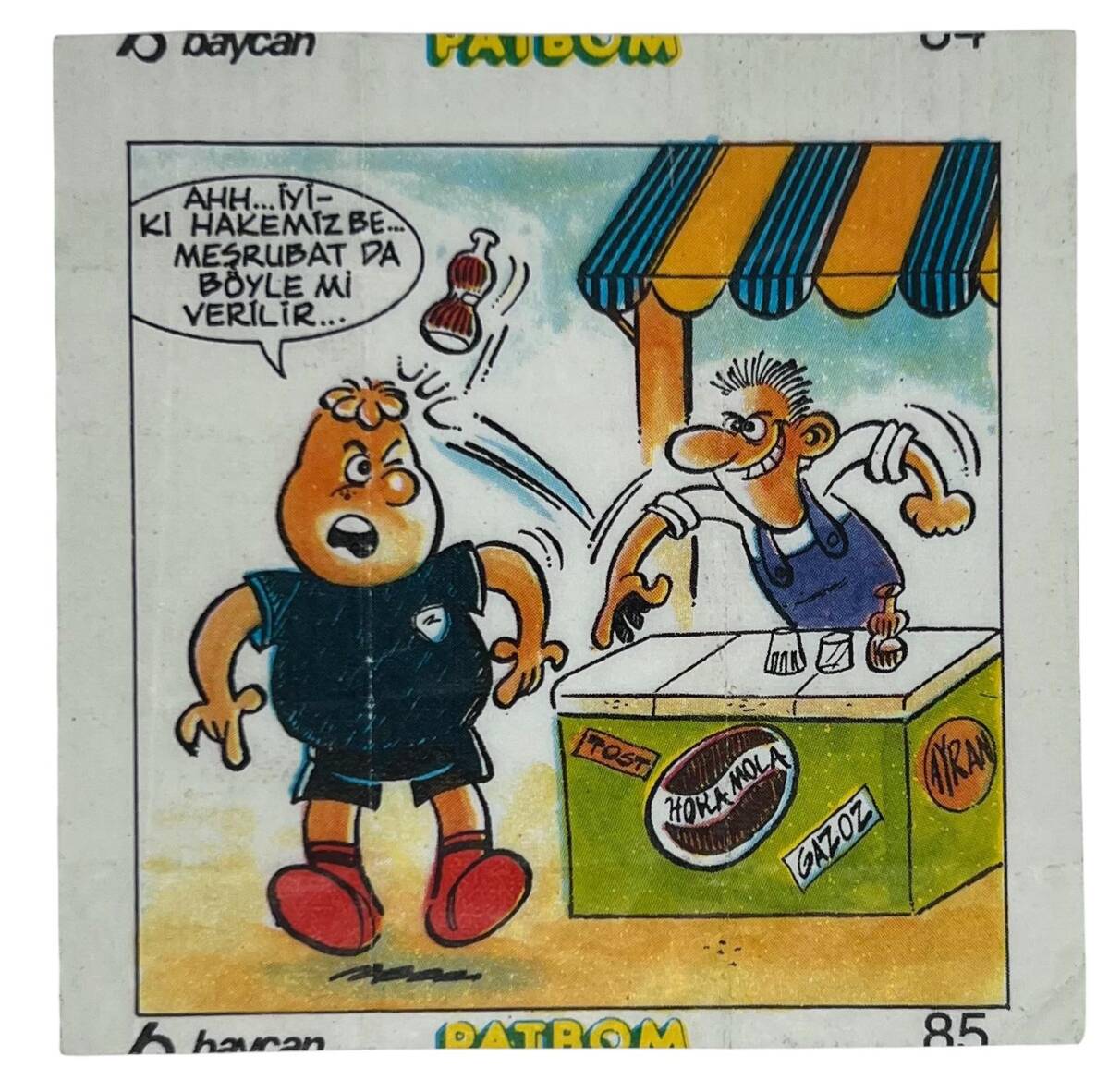 PATBOM Baycan Sakız Kağıdı No 85 Stickers SKZ1050 - 1