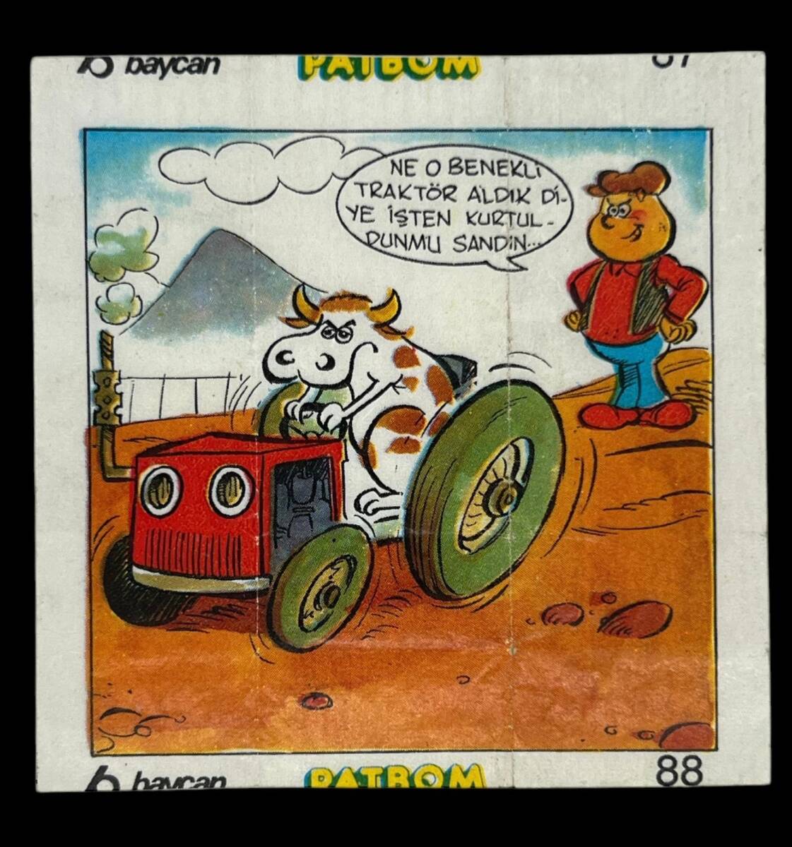 PATBOM Baycan Sakız Kağıdı No 88 Sakız Kağıdı Stickers SKZ838 - 3