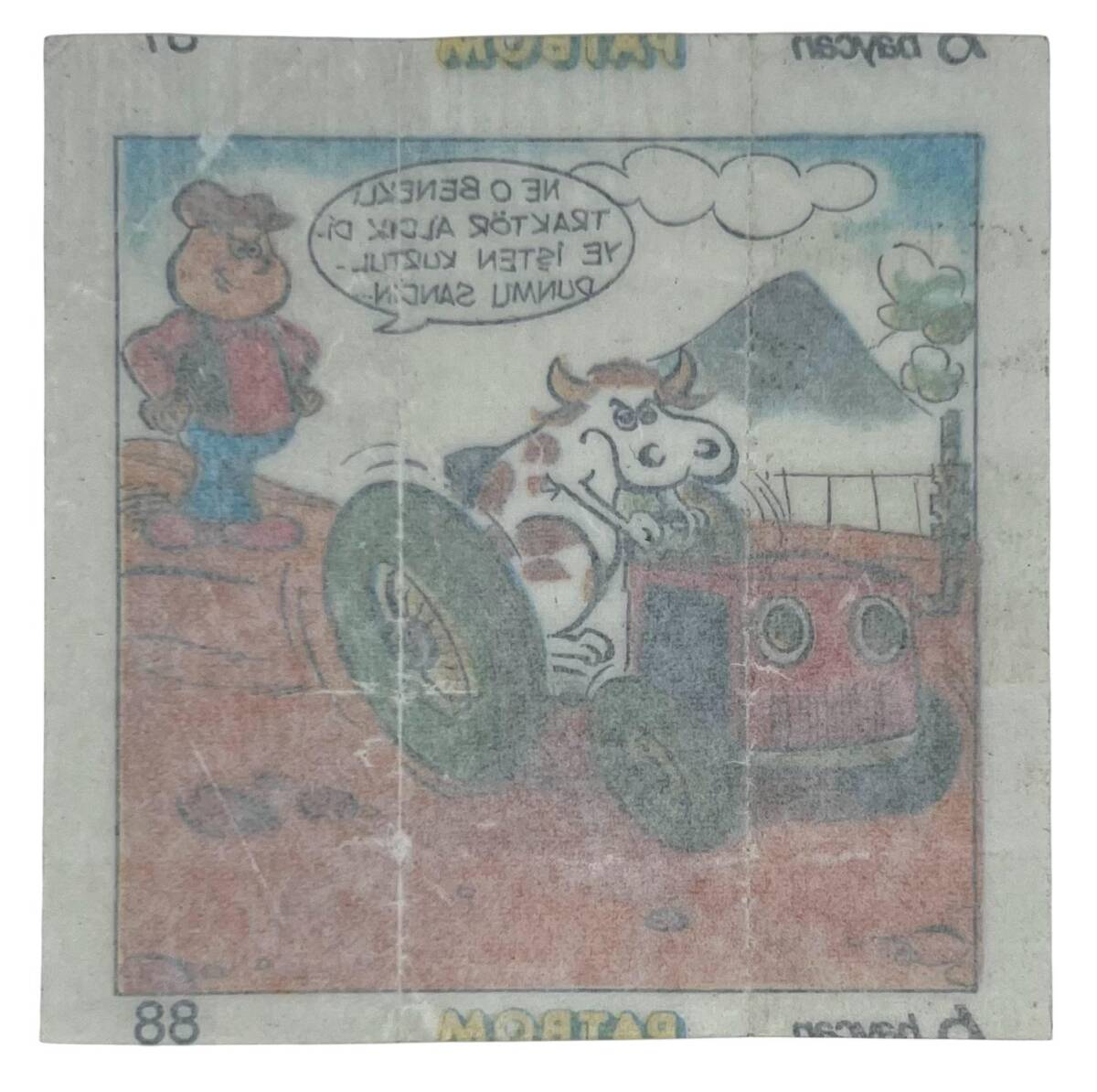 PATBOM Baycan Sakız Kağıdı No 88 Stickers SKZ1049 - 2