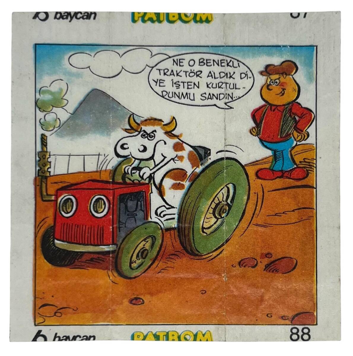 PATBOM Baycan Sakız Kağıdı No 88 Stickers SKZ1049 - 3
