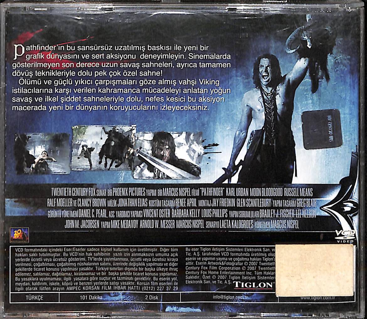 Pathfinder Efsane Hayalet Savaşçı (2007) Orjinal VCD Film VCD28361 - 2