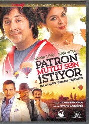 Patron Mutlu Son İstiyor – Orijinal DVD (İkinci El) * Tolga Çevik, Ezgi Mola, Murat Başoğlu, Erkan Can, Ersin Korkut – 2014 * DVD2976 - Gökçekoleksiyon