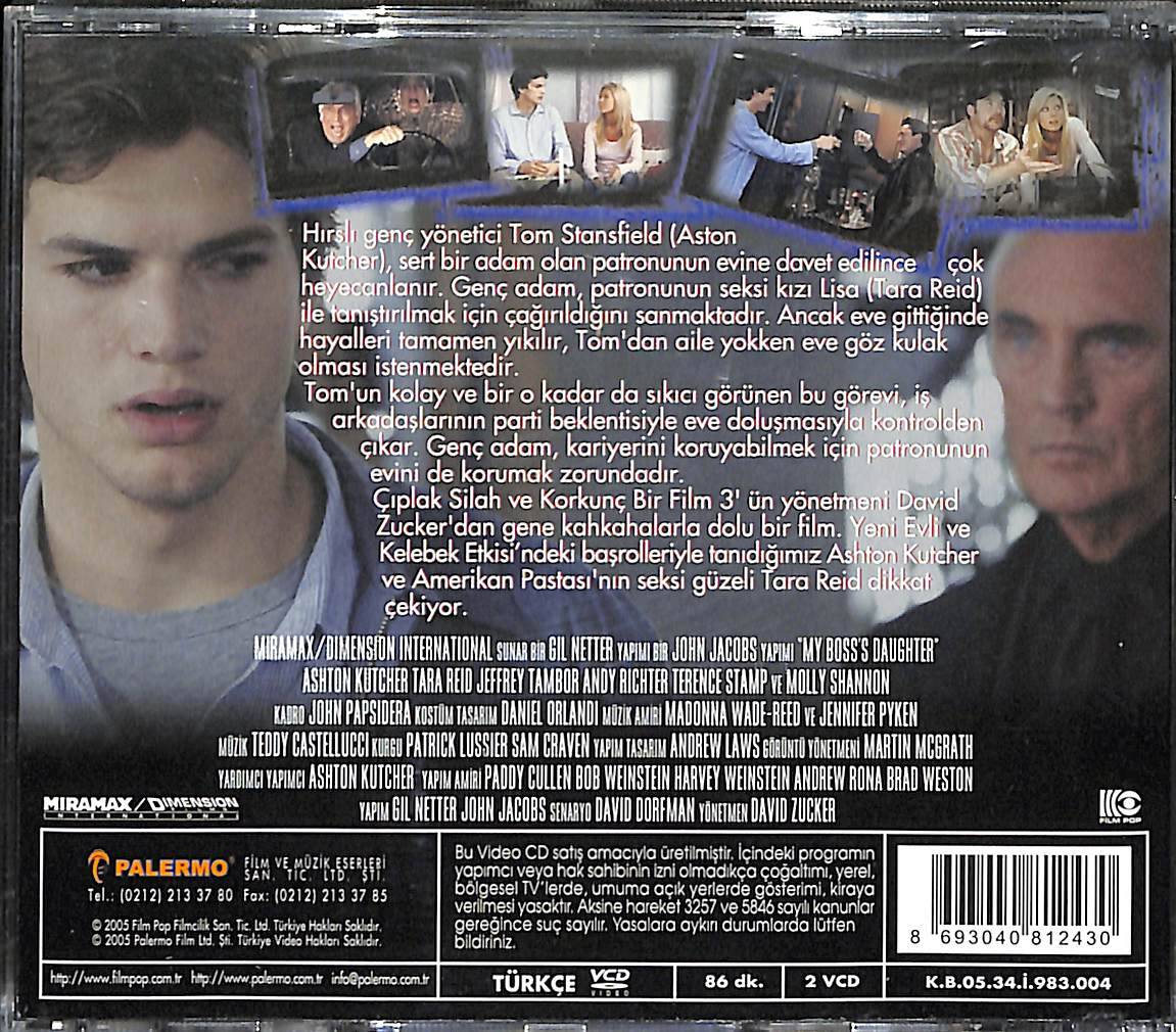 Patronun Kızı - My Boss's Daughter VCD Film ' Ashton Kutcher & Tara Reid & Terence Stamp & Molly Shannon ' VCD27974 - 2