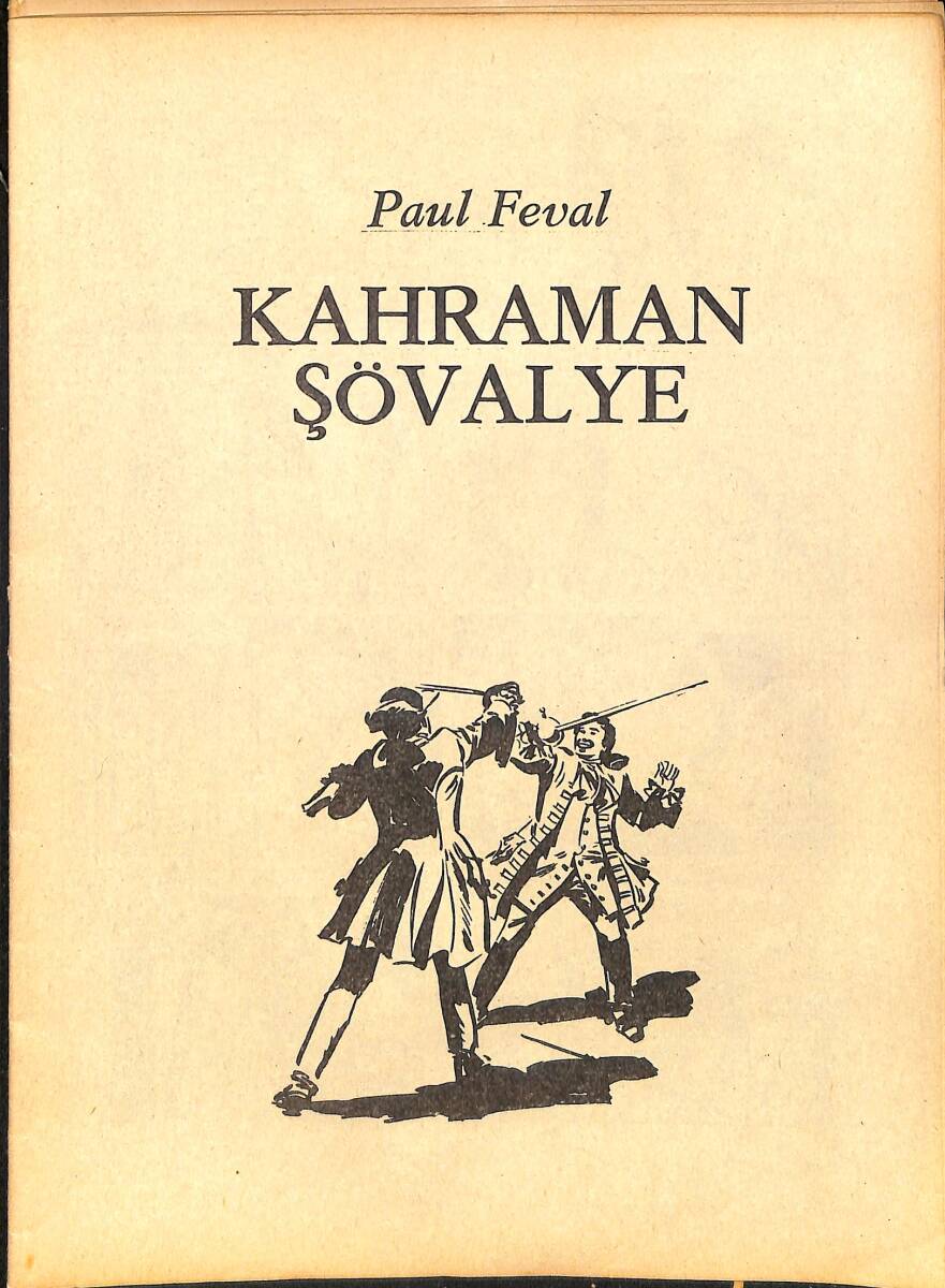 Paul Feval - Kahraman Şövalye Çizgi Roman NDR98221 - 1