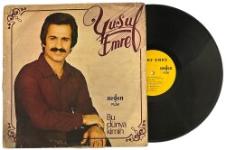 Yusuf Emre - Bu Dünya Kimin LP Plak (10/8) PLK25523 - Gökçekoleksiyon