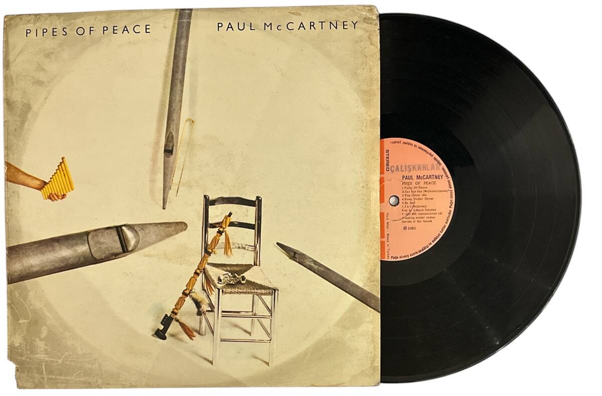 Paul McCartney - Pipes of Peace LP Plak (10/8) PLK25522 - 1