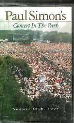 Paul Simon s - Concert In The Park Kaset (İkinci El ) KST24184 - Gökçekoleksiyon