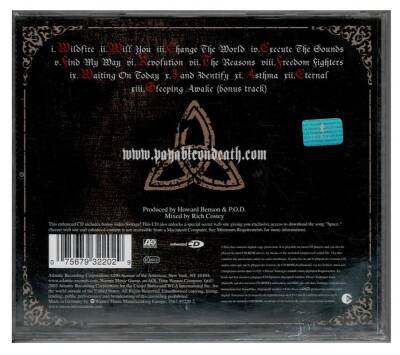 P.O.D - Payable on Death CD Müzik (Sıfır Ürün) CD72 - 2