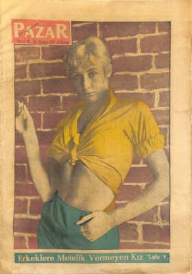 Pazar Dergisi Sayı 48 25 Ağustos 1957 - Jane Moore - Louella O`Parsons`un Muhteşem Balosu NDR68073 - 1