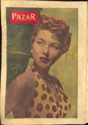 Pazar Dergisi Sayı 96 - 27 Temmuz 1958 - Kapak Eleanor Parker - Hemingway İnzivada - Liz Taylor NDR68065 - 1