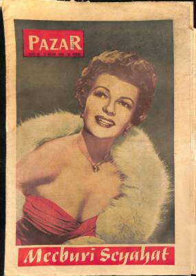 Pazar Dergisi Sayı81 13 Nisan 1958 - Giulietta Masina, Johnny Ray, Paul Anka, Don Juan, Luana Patten NDR67366 - 2