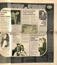 Pazar Gazetesi Günaydın Ekstra Eki 18 Ocak 1970 - Türkan Şoray İçin Tehlike Çanları Çalmaya Başladı - 1970 Kadınlar Yılı Olacak GZ141420 - 2